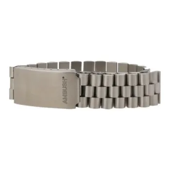 AMBUSH Roll Chain Logo Engraved Bracelet