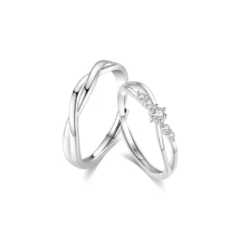 Master Kim Niche Luxury Design Adjustable Opening Ring Unisex