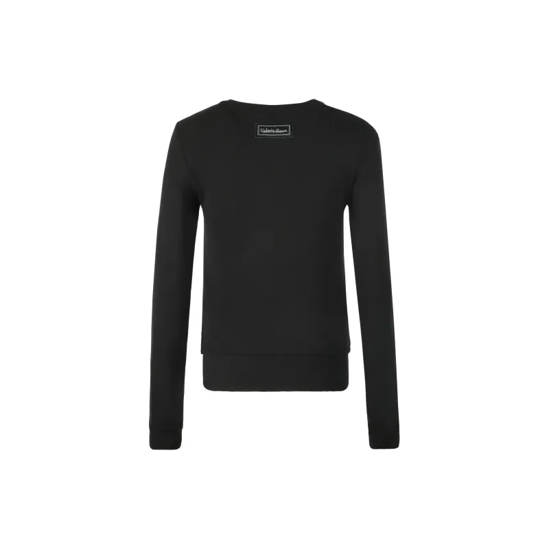 Valeria Obbaco Cashmere Sweater Women's Black-1