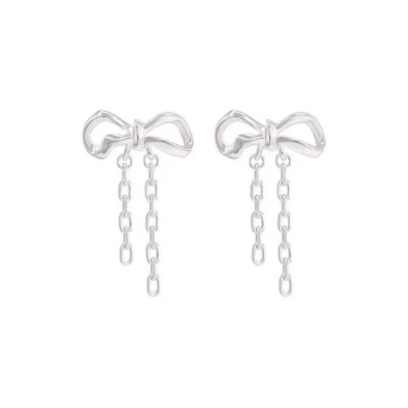 May10th S925 Silver Stud Stud Earrings Women's-0