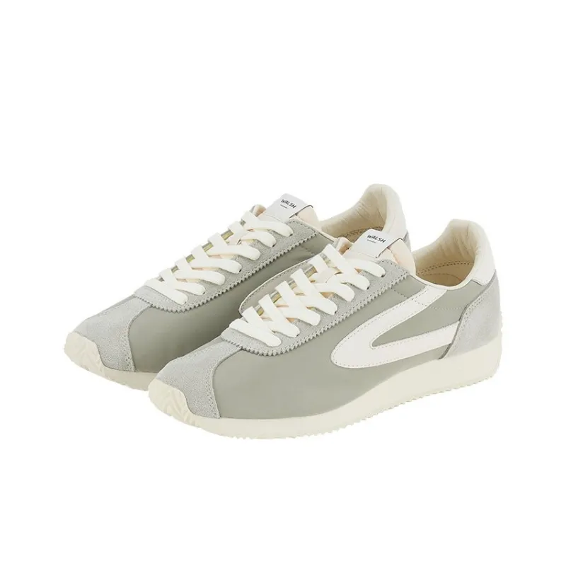 Norman Walsh Abrasion Resistant Breathable Low Top Running Shoes Unisex Beige Bean Cyan-2