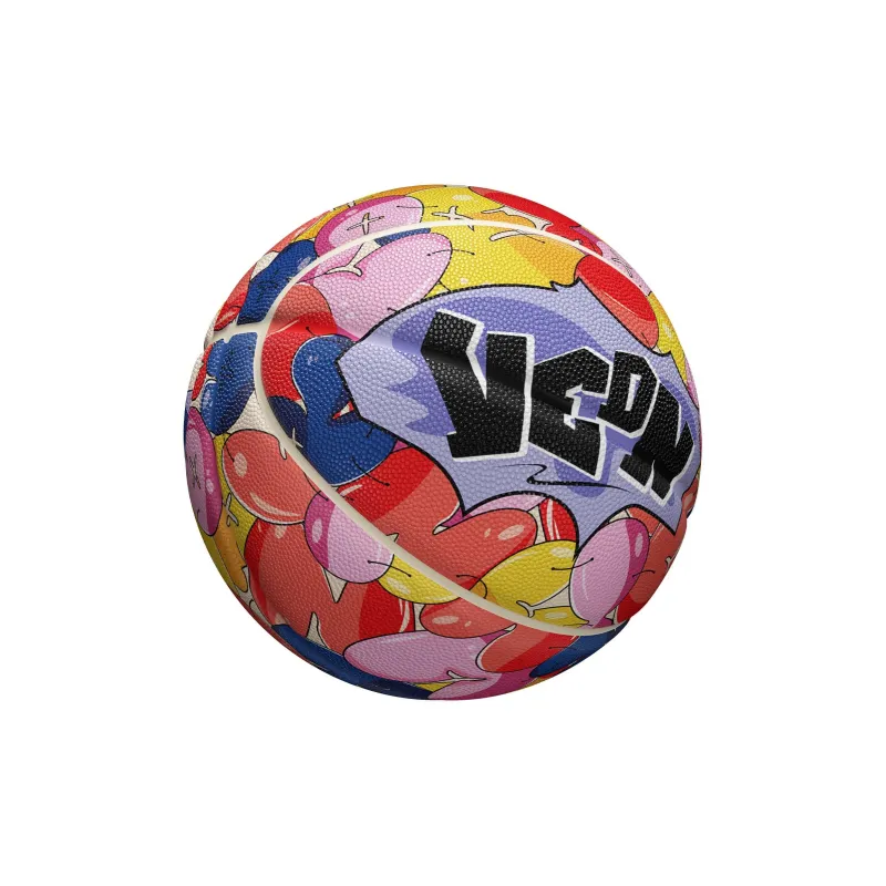 VEIDOORN Rubber Basketball Pink Street Training Competition Unisex-2