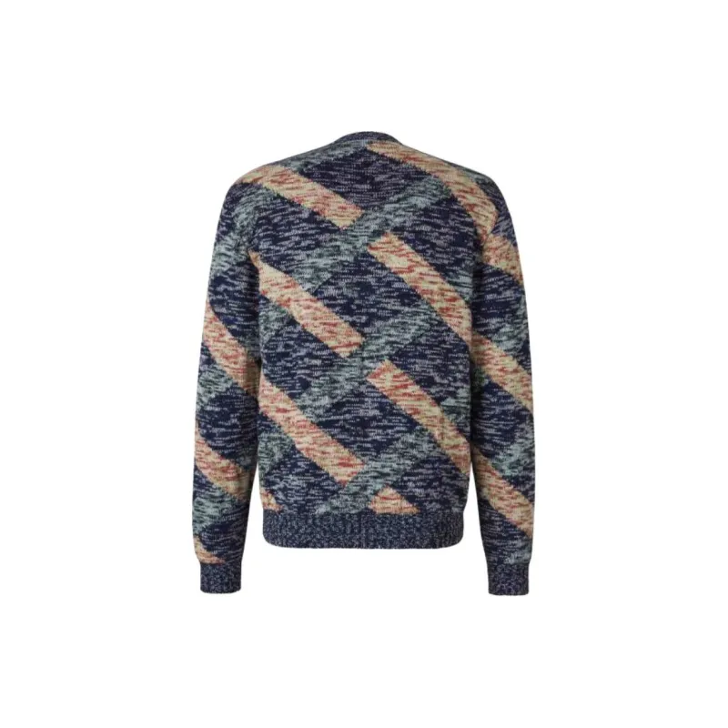 METROCITY Patterned Knitted Jumper-1
