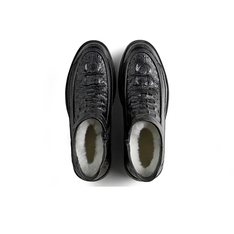 BECK Ankle Boots Men Black-4
