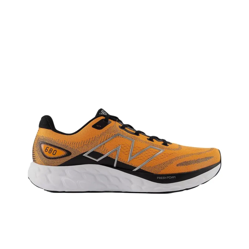 New Balance Fresh Foam 680v8 Sizzle Black Dark Silver Metallic-1