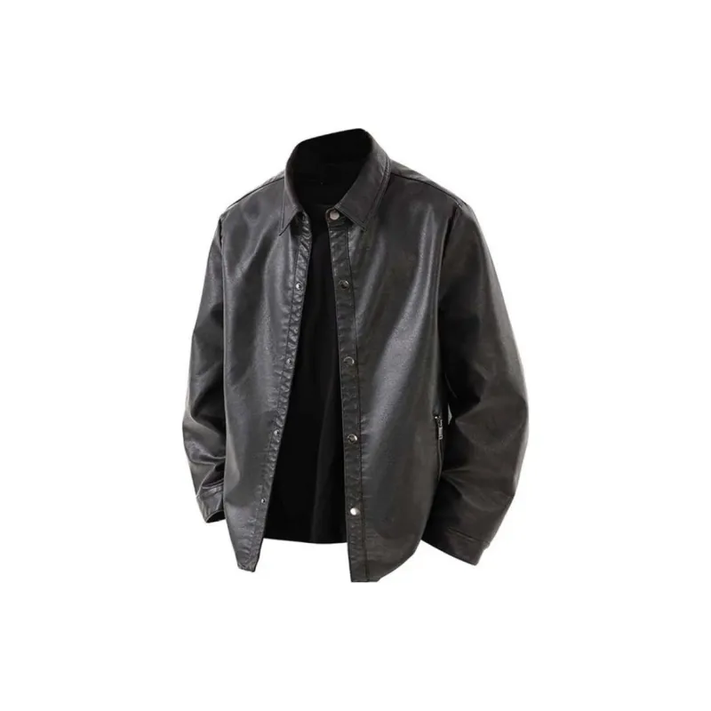 PIERRE CARDIN Leather Jacket Unisex-2