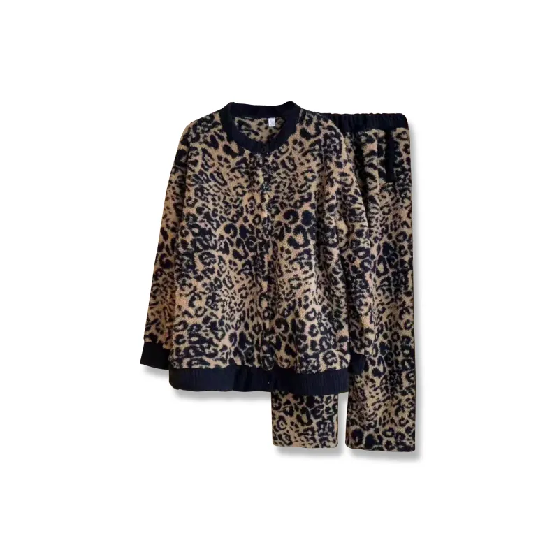 WANANNI Pajama Set Women's Brown-0