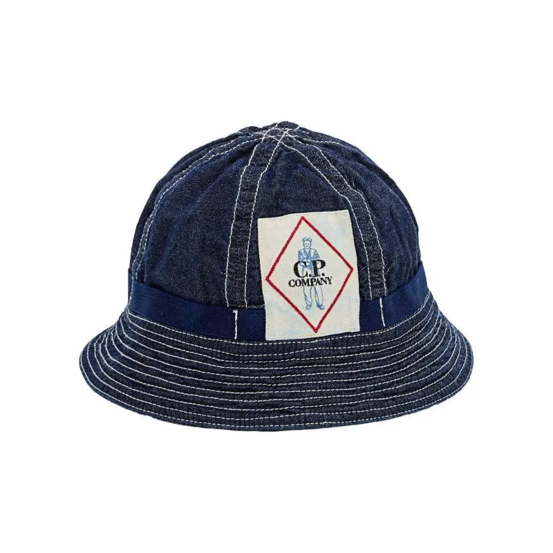 C.P. Company Denim Bucket Hat-0