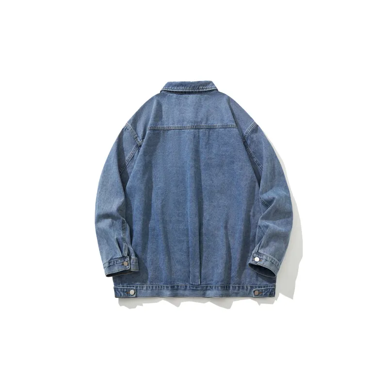 GROW DATE Denim Jacket Unisex Yellow Mud-27