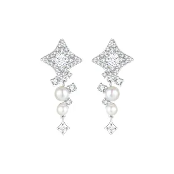 DESIGN CIRCLES S925 Silver Earrings Women's