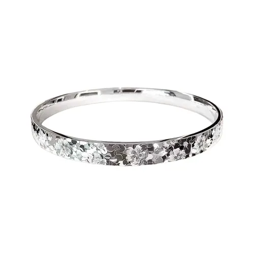 AITAO Foot Silver Bracelet 999 Fine Silver Women's