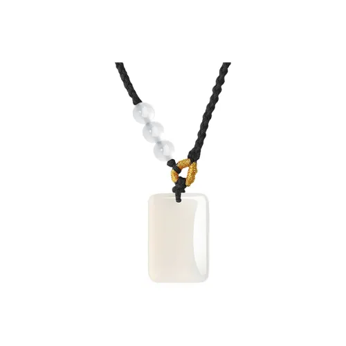 CHINA GOLD Chalcedony Necklaces Women's