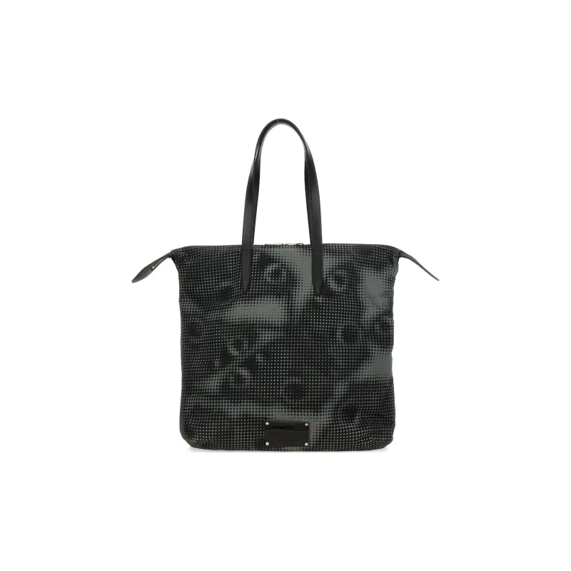 DRIES VAN NOTEN Cotton Tote Bag, Shopping Bag, Shoulder Bag, Handbag Men's Black-0