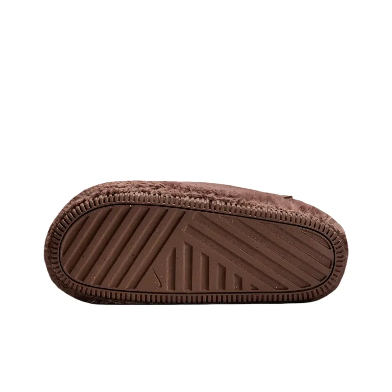 Nike Calm SE Anti-Slip Wear-Resistant Low-Top Casual Shoes Women's Brown-4