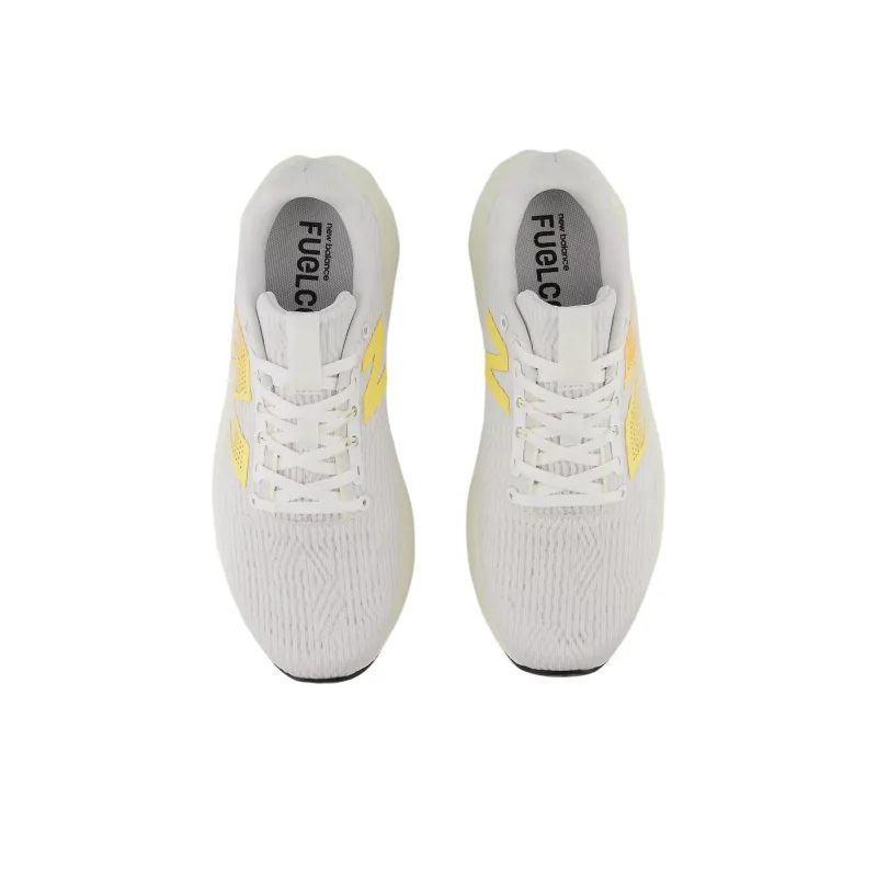 New Balance FuelCell Propel V5 White Black Hot Mango Women's-3