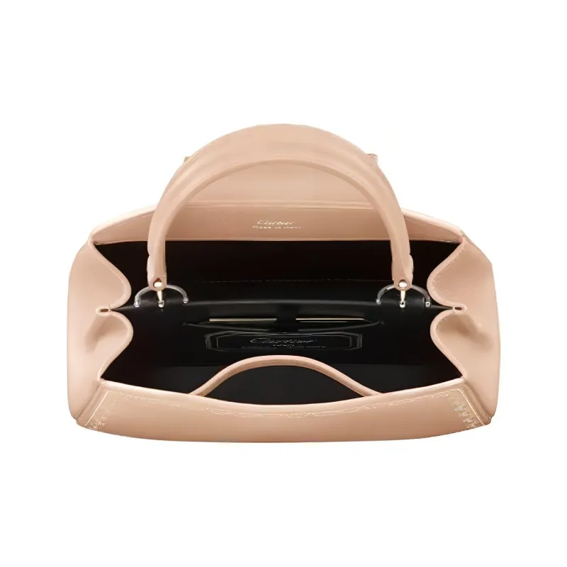 CARTIER GUIRLANDE Calfskin Shoulder Bag Crossbody Bag Handbag Mini Women's Pink/Multicolor-6