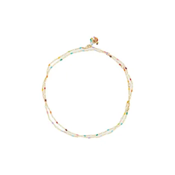 Roxanne Assoulin Glass Pearl Necklaces Women's Gold