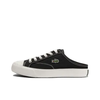 LACOSTE Wrap toe Slippers Men's Black