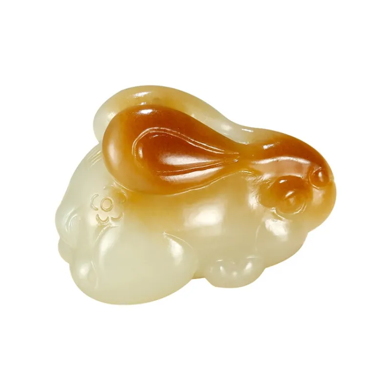 Treasure Pendants White Jade Unisex-0