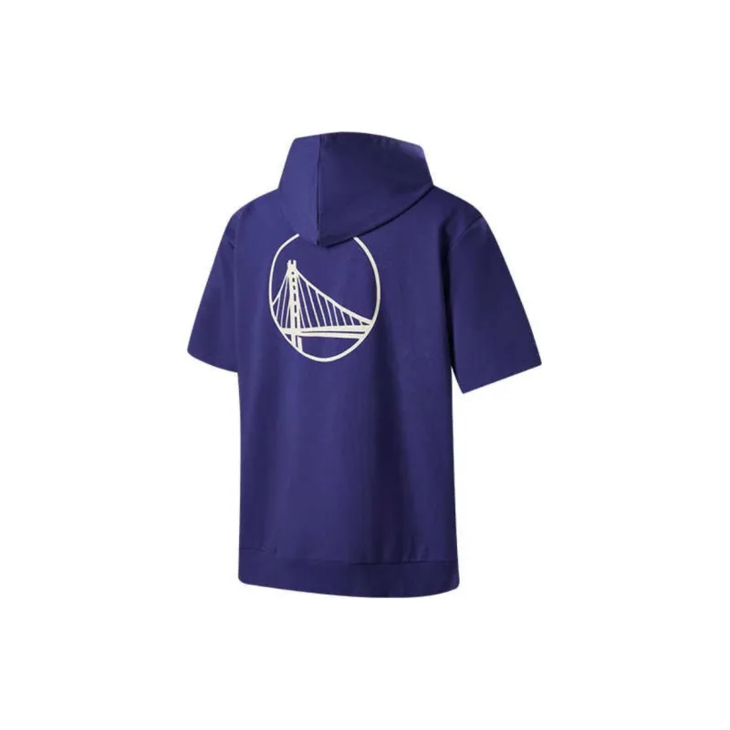 NBA Golden State Warriors Sweatshirt Unisex Navy Blue-1