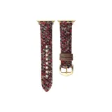 Red with Gold-Tone Lock