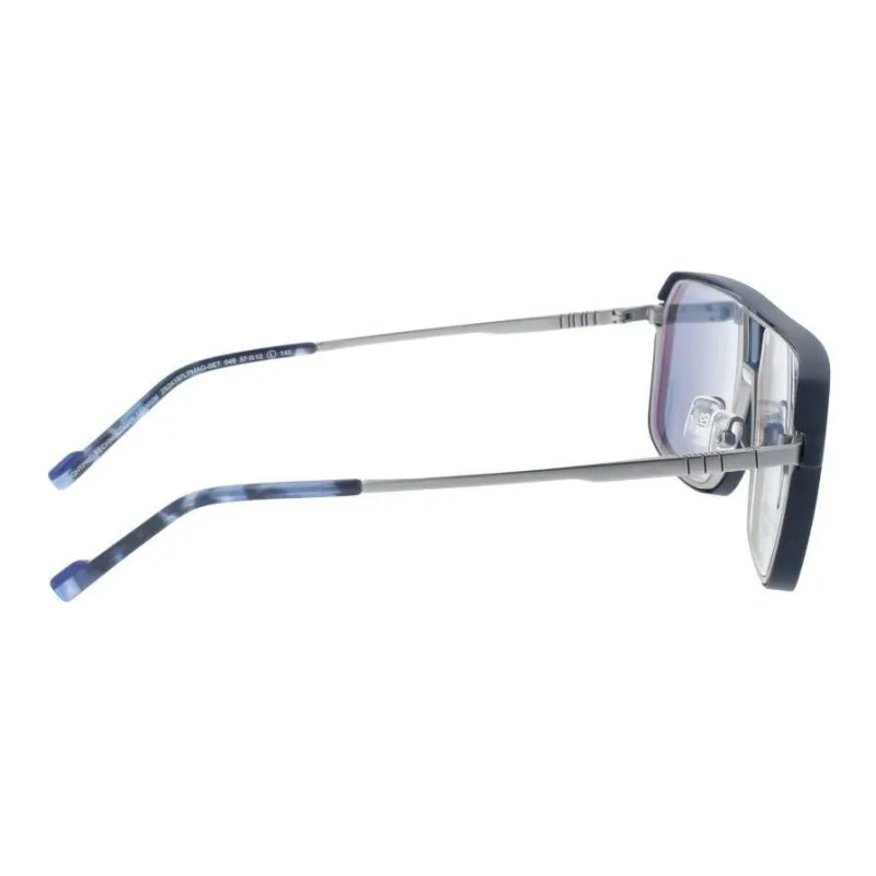 ZEISS Metal Aviator Sunglasses Men's Black-3