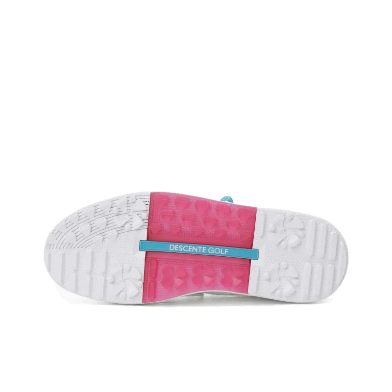 DESCENTE Anti Slip Wear Resistant Low Top Golf Shoes Women's White-5