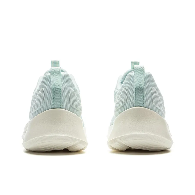 LiNing Feather Cushioning, Slip Resistant, Abrasion Resistant, Lightweight Low Top Running Shoes Women's Sand Ice Blue-4
