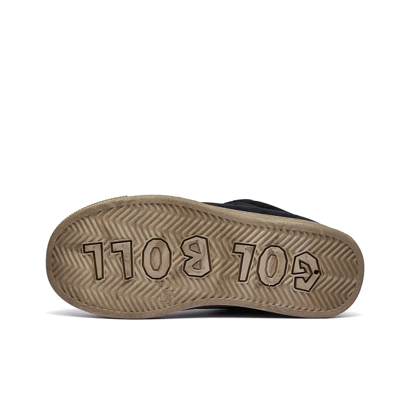 MEXICAN Anti Slip Wear Resistant Low Top Skateboard Shoes Women's Black-6