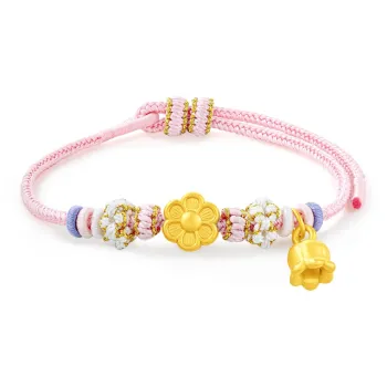 Lao Feng Xiang S999 Fine Silver Bracelets Women's