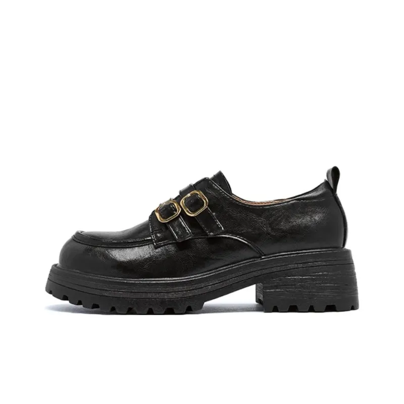 AGSDON Loafers Women's Black/Brown-0