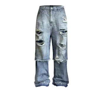 KODAKBLACK Jeans Unisex Black M - POIZON