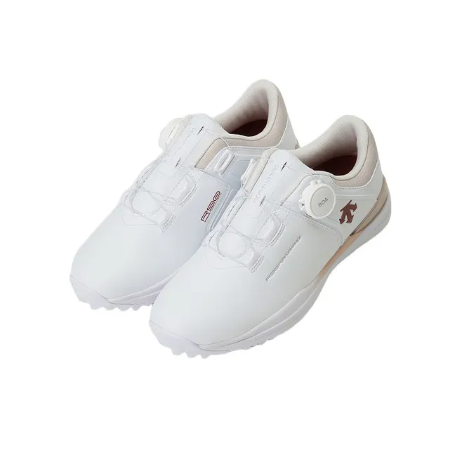 DESCENTE R90 Anti Slip Wear Resistant Low Top Golf Shoes Women's White-1