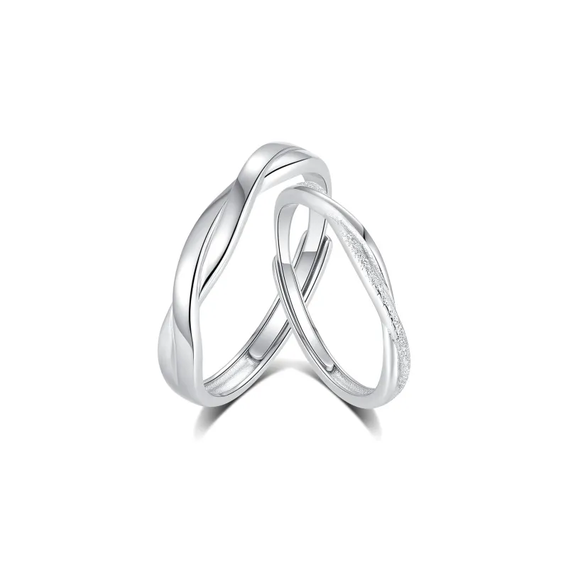 MIDNIGHT MOMENT Alloy/Sterling Silver Rings Unisex-6