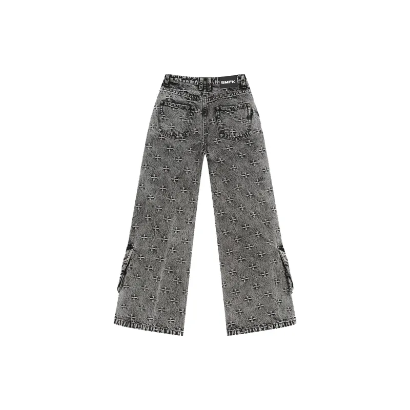 SMFK Jeans Unisex Storm Garden Gray-1