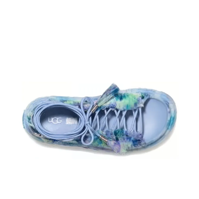 UGG Collina Strada GoldenGlow Sandal Blue Floral Women's-3