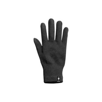 SMARTWOOL Acrylic Knit Gloves Unisex Black