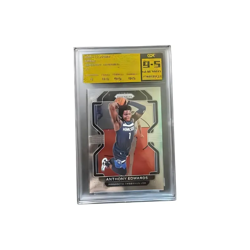 PANINI Anthony • Edwards MOSAIC 2020 21 Minnesota Timberwolves COR Rating Level 9.5 Graded Cards 1 Pc-3