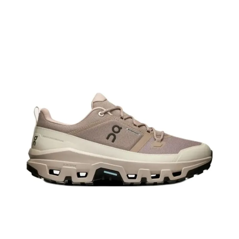 On Cloudrock Low Waterproof 'Cinder Fog'-1