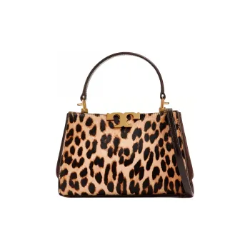 TORY BURCH Calf Hair One Shoulder Handbags Mini Women's Light Brown