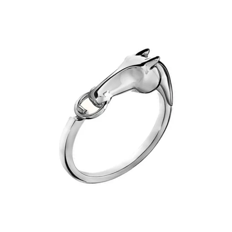 HERMES Sterling Silver Bracelets Men's Silver-1