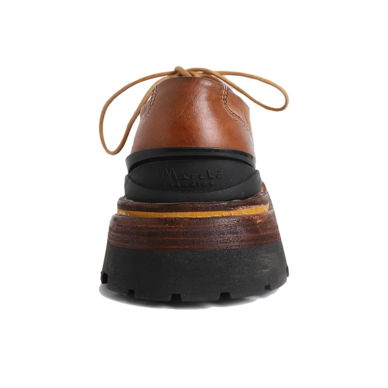 MARCHE STUDIOS Men's Casual Shoes Men's Brown-4