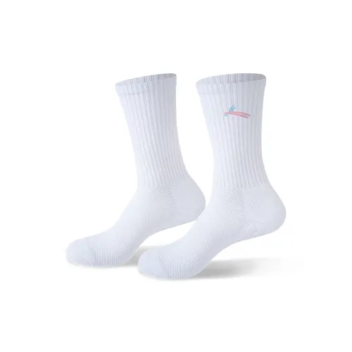 Volanti x GL LIANMINGKUAN LEVIS Socks Unisex White