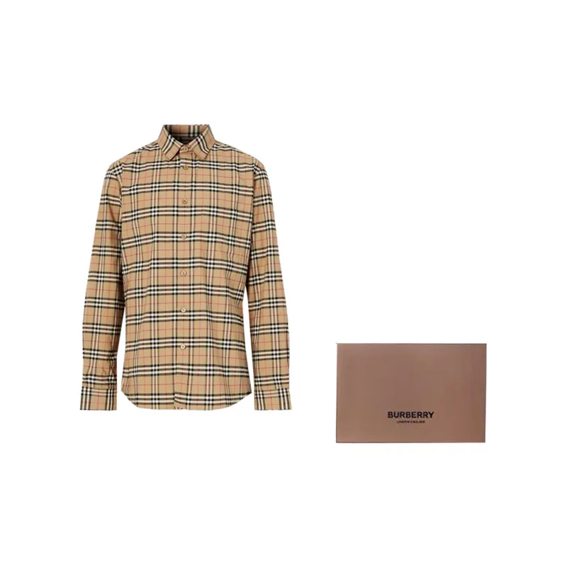Burberry Women'ss Vintage Check Print Top-6