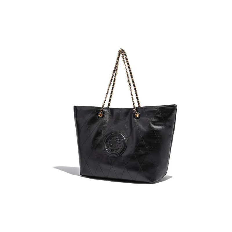 MESUCA Kitty Series PU Tote Bag, Shoulder Bag Regular Women's White/Black/Brown-6