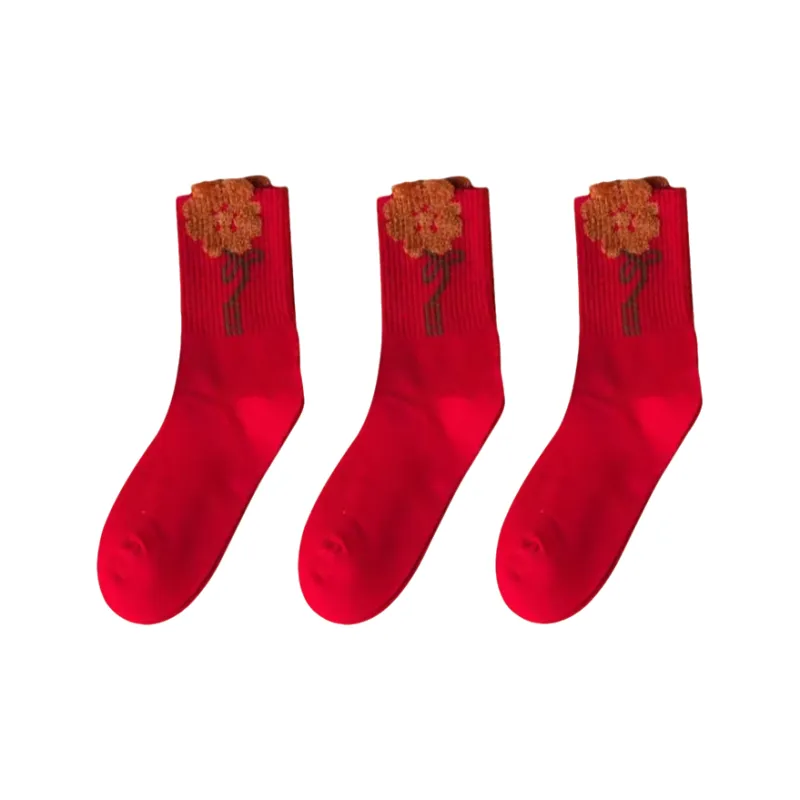Qiao Ni Tong Mid Calf Socks Unisex Combo Set-6