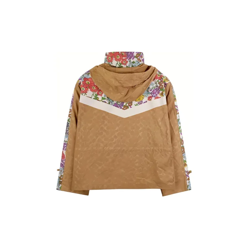COACH SS24 Jackets & Coats Women's Mixed Brown Yellow-1