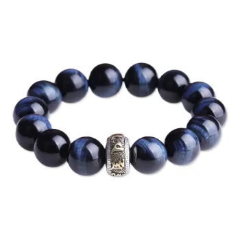 Yeon yun Jewelry Tiger's Eye Stone Bracelets Unisex