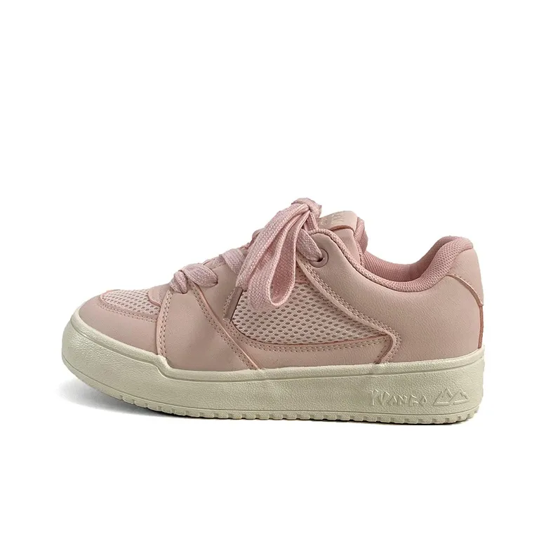 Than Than Me Slip Resistant Breathable Low Top Skateboard Shoes Women's-4
