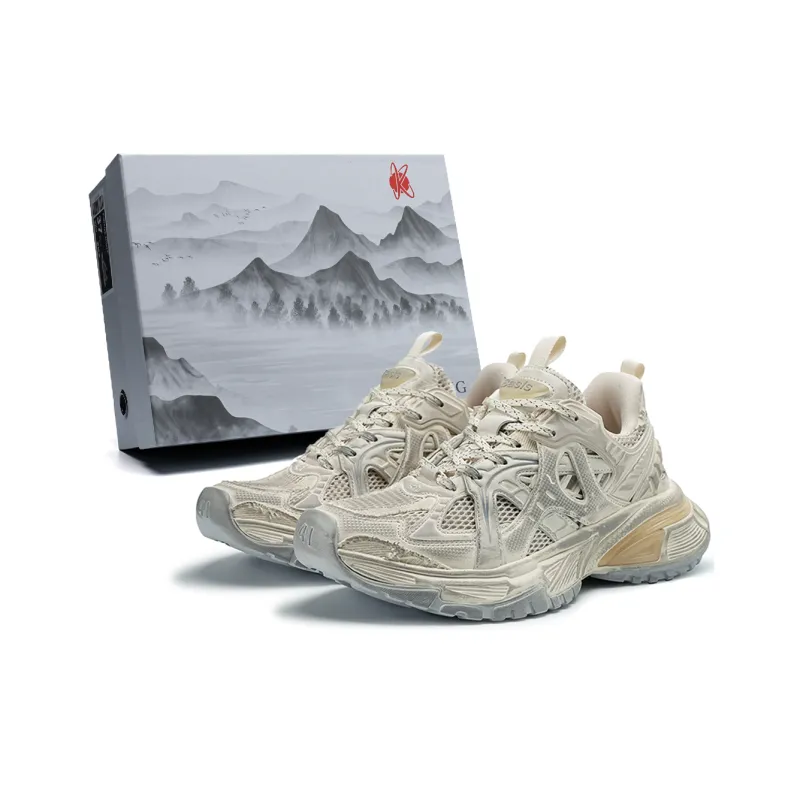 K WANG Snake Scales Collection Abrasion Resistant Breathable Slip Resistant Low Top Couple's Chunky Sneakers Unisex-14